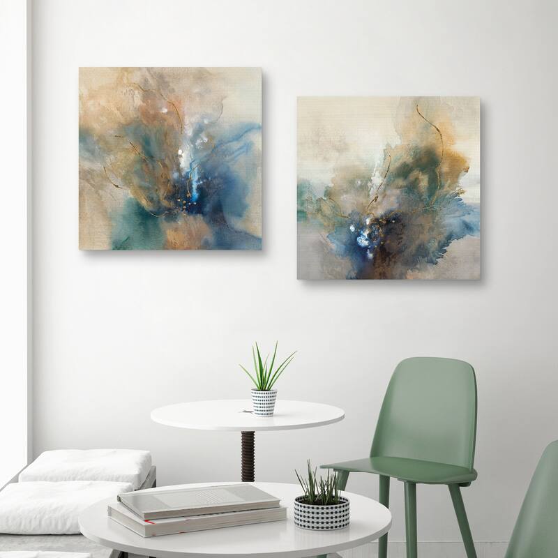 Euphoria Flicker I, Euphoria Flicker II by K. Nari Canvas Art Prints