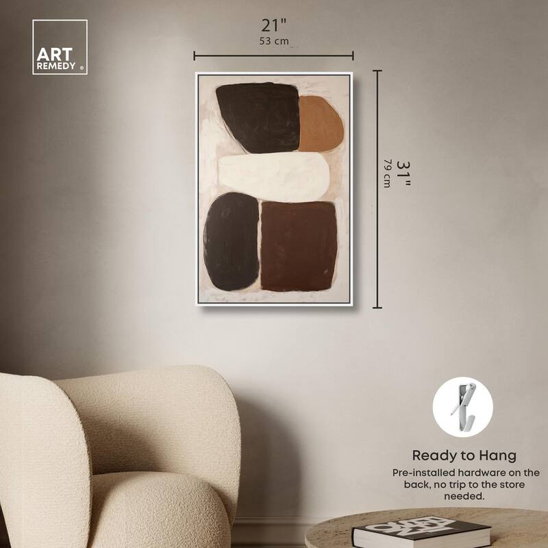 Asymmetrical Balance I Canvas by Art Remedy