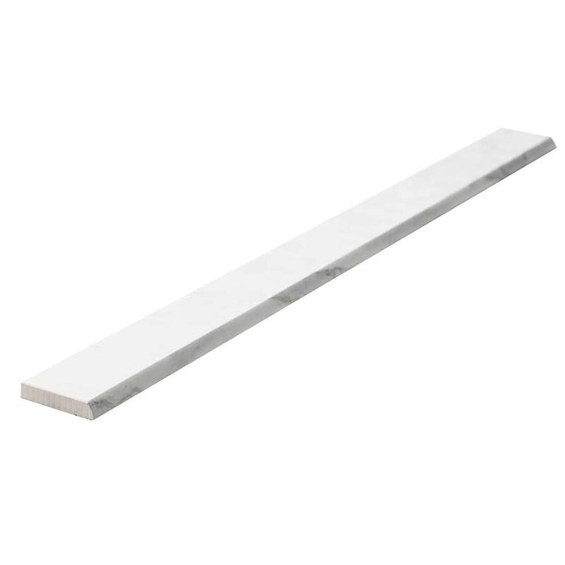 The Tile Life Penthouse 2x24 Porcelain Bullnose Wall Tile - 2 x 24 - 1 Piece