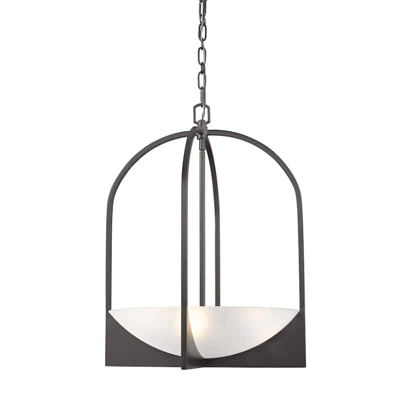 Z-Lite 1947-24 Devon 4 Light 18" Wide Pendant - Matte Black