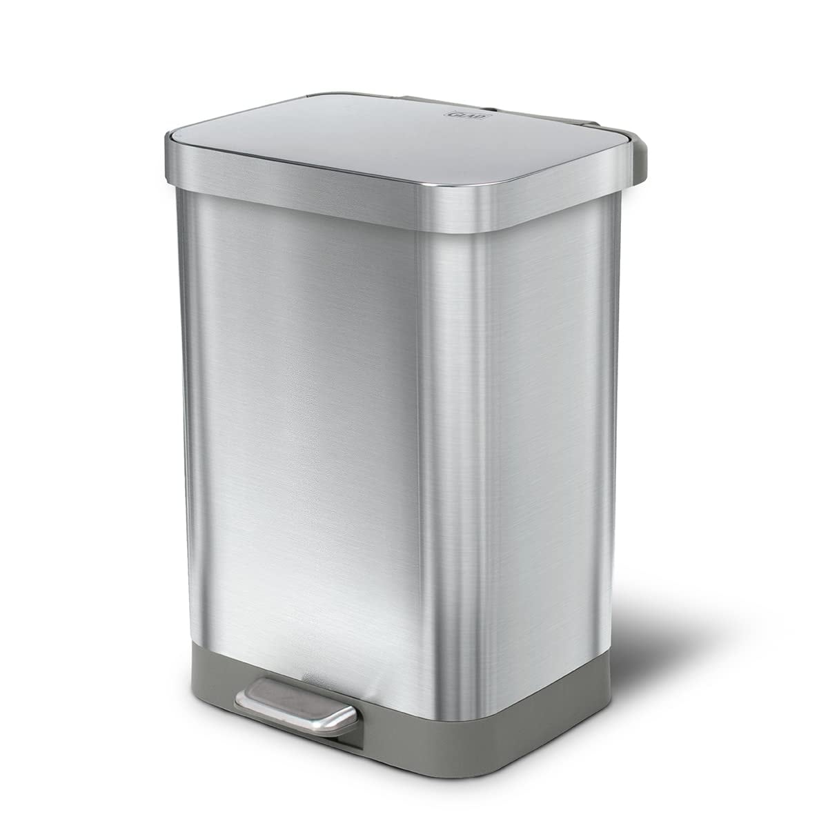 13 Gallon Square Trash Container with Liner