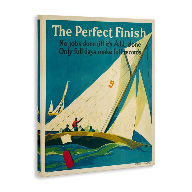 Stupell Perfect Finish Antique Sailors Canvas Wall Art Design By Marcus Jules