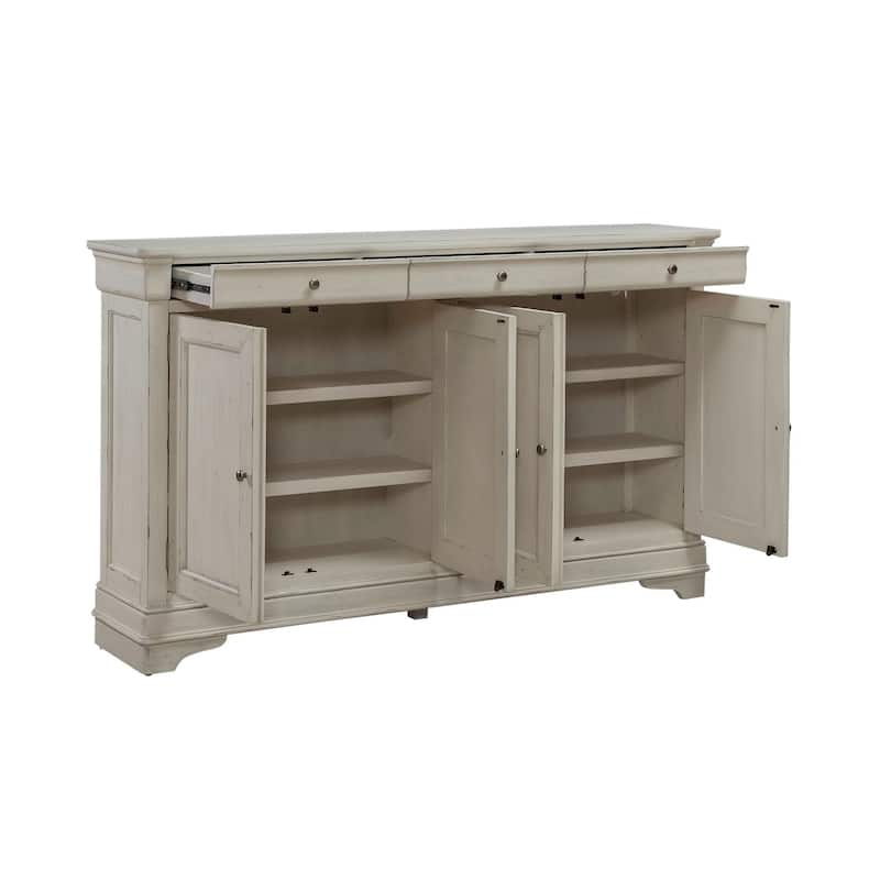 Morrow Bay Wirebrushed Hall Buffet