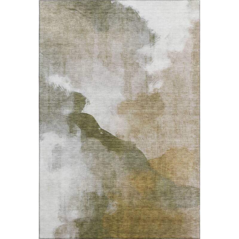 Premium Washable Super Soft Abstract Contemporary Mayfield Rug