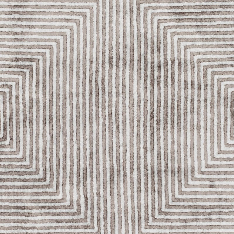Fazeley Handmade Geometric Viscose Area Rug
