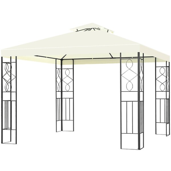 Tent outlet steel frame