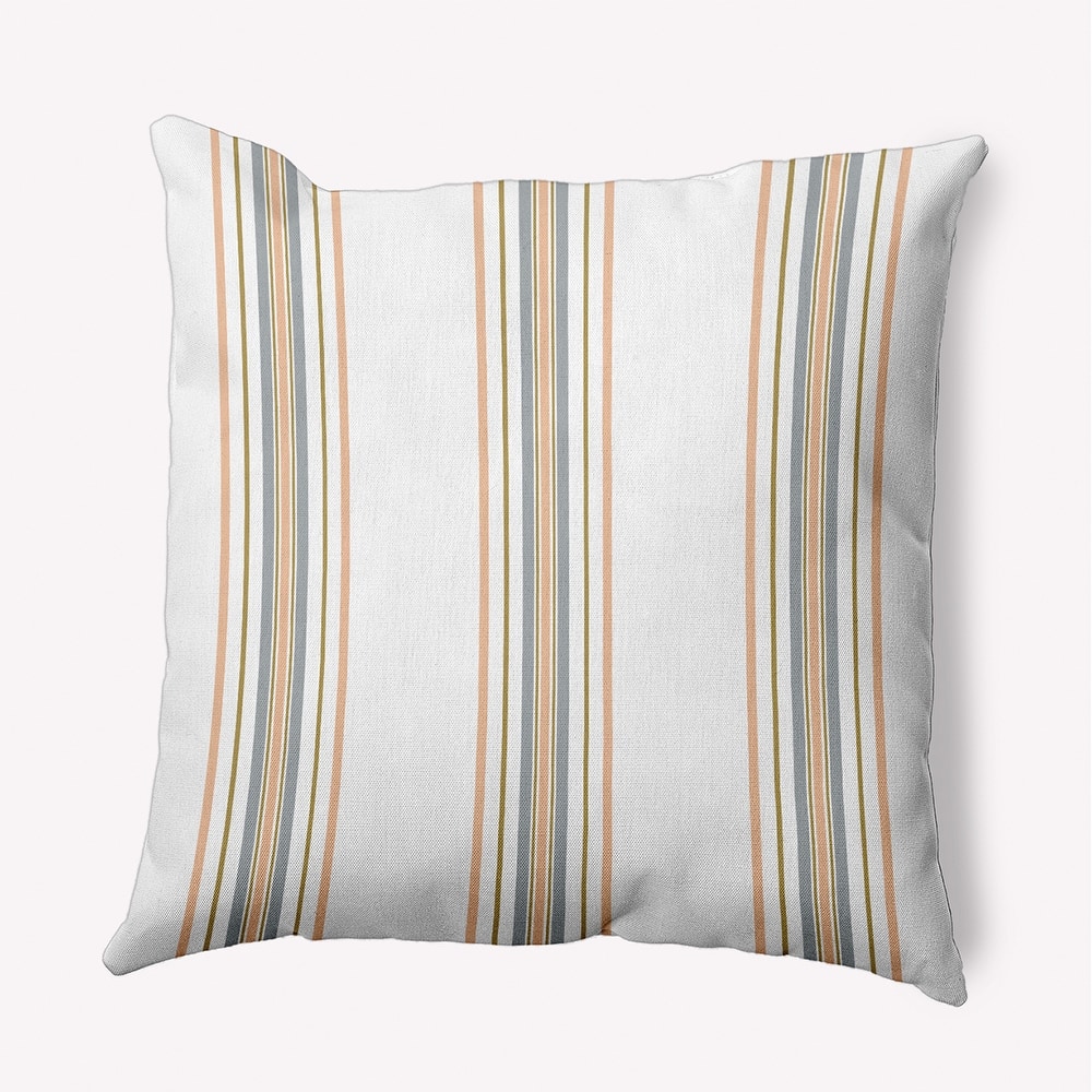 Smart Stripes Indoor/Outdoor Throw Pillow