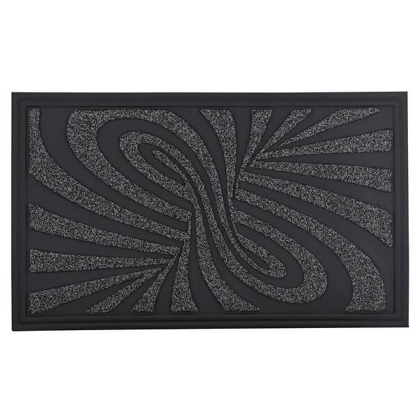 slide 2 of 6, Abstract Coir Doormat