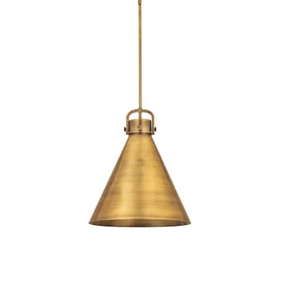 Innovations Lighting 410-1SL-22-18 Newton Cone Pendant Newton Cone 18"