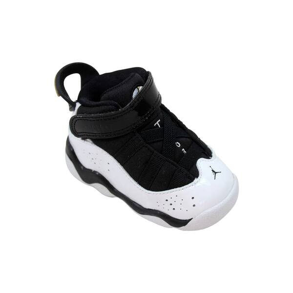 Shop Nike Air Jordan 6 Rings White Black Metallic Gold 942780 100 Toddler Overstock 28728443