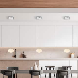 Spanish Alabaster Dimmable Integrated LED Pendant