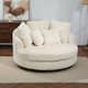 Option Chair/Beige/Faux fur