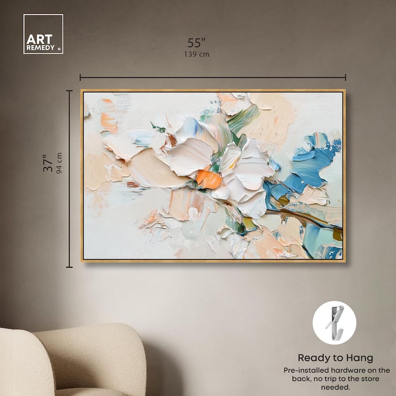 Opal Essence Canvas by Art Remedy