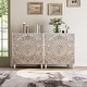 preview thumbnail 1 of 45, COSIEST Solid Wood Buffet and Sideboard Storage Cabinet
