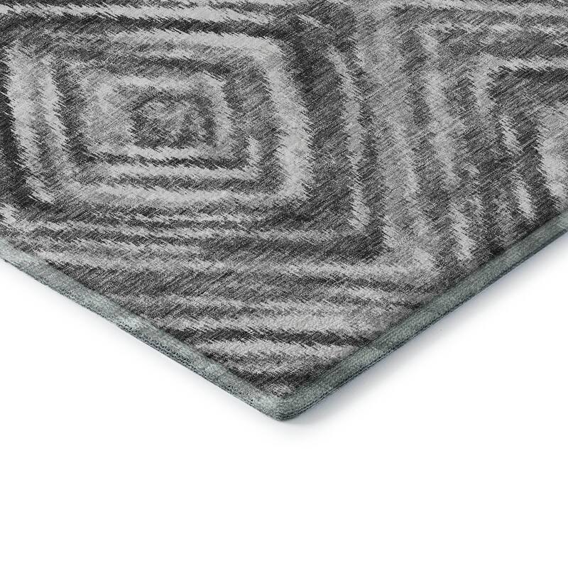 Premium Washable Super Soft Modern Diamond Mayfield Rug