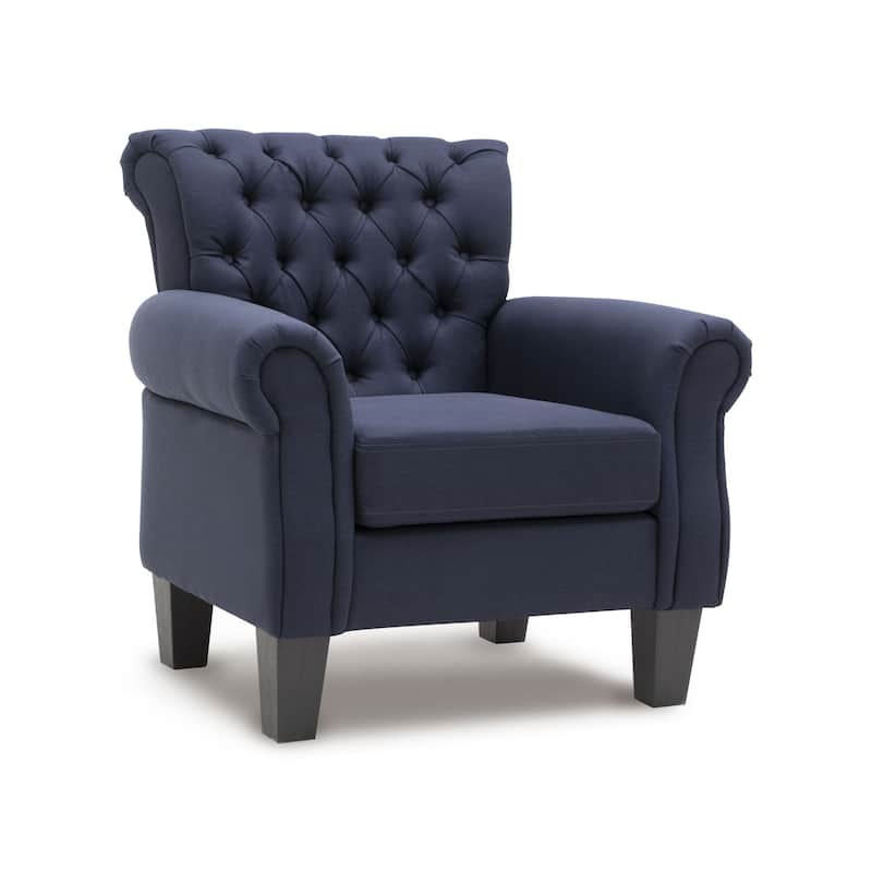 VredHom Accent Chair Club Chair Single Sofa Armchair - 32.08'' L x 32.67 '' W x 32.87 '' H - Blue