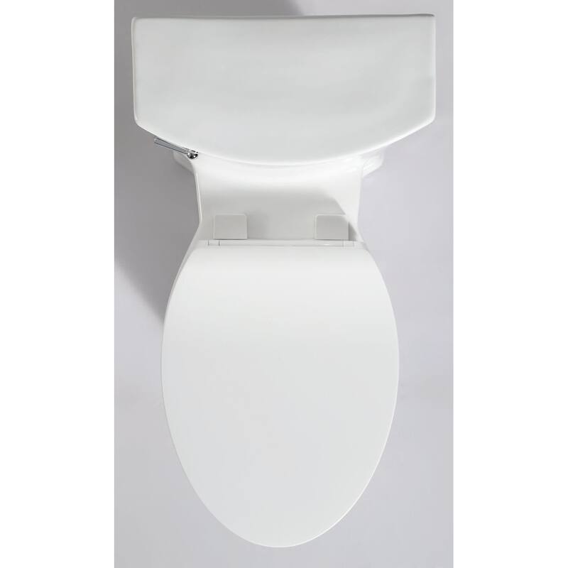 Eago Elongated Closed-Front Toilet Seat with Soft Close Hinges