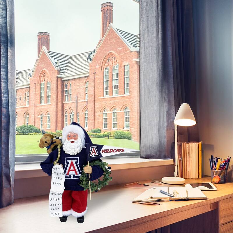 NCAA 12" University of Arizona Proud Santa