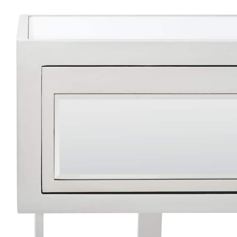 SAFAVIEH Trula 2-Drawer Mirrored Desk