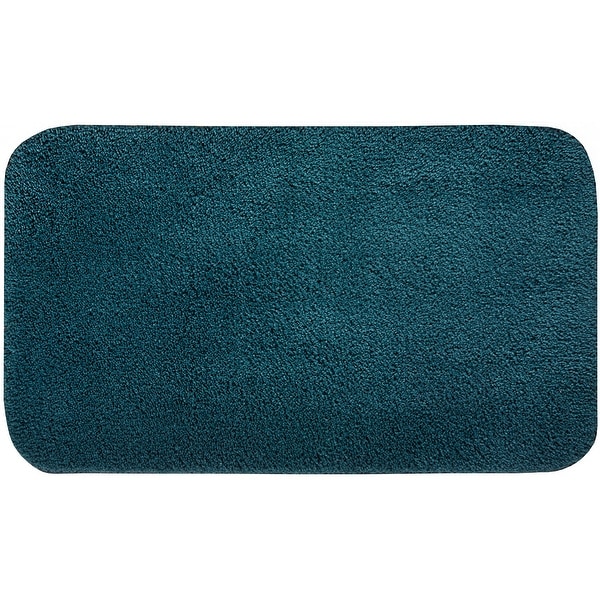 Dark teal bath shop rugs