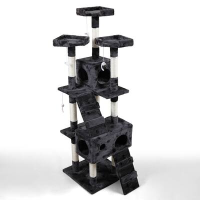 Multi-Level Cat Tree Tower House
