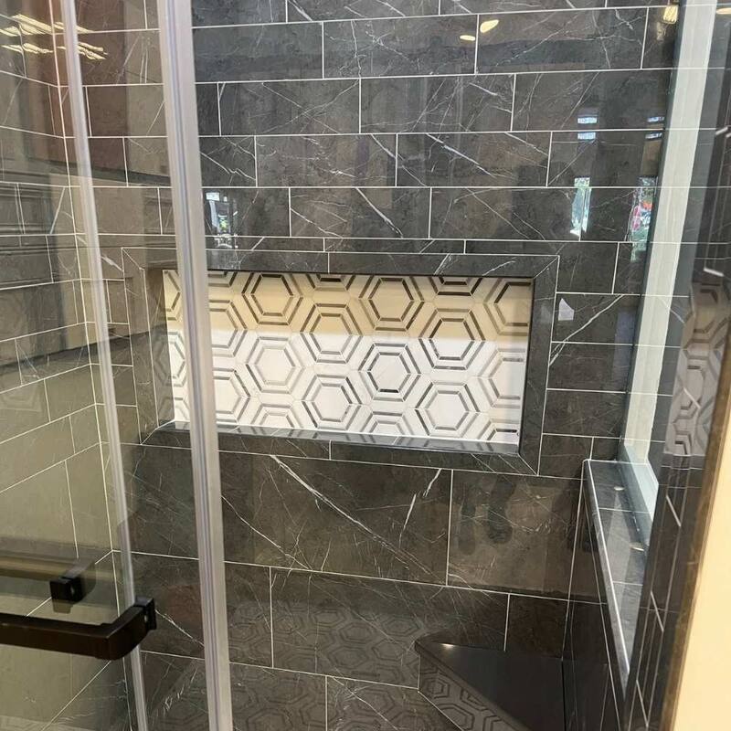 Penthouse 4x12 Charming Amber Polished Porcelain Tile - Floor & Wall