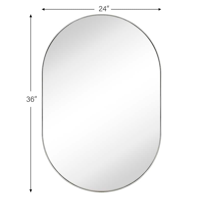 TEHOME Cristos Metal Wall Mirror