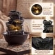preview thumbnail 29 of 63, Costway Tabletop Water Fountain with Rolling Crystal Ball,