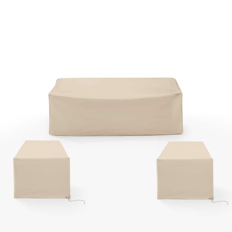 Crosley 3Pc Outdoor Furniture Cover Set