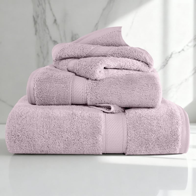 Superior Egyptian Cotton Pile Heavyweight 3-Piece Towel Set