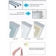 preview thumbnail 3 of 4, LED Full-length Dimmable Lighted Bathroom Wall Mirror 65''
