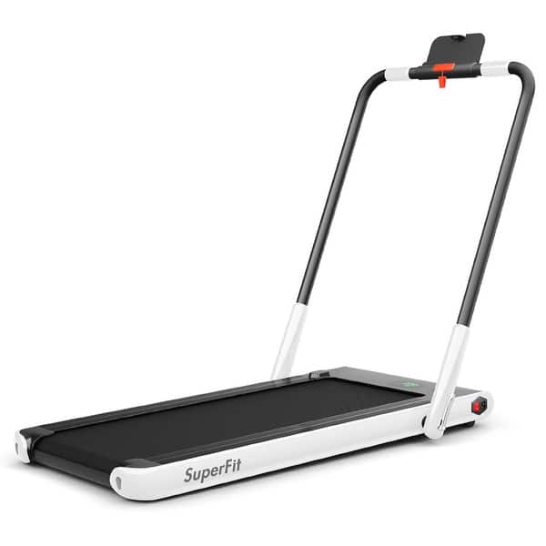 SuperFit 2.25HP 2 in 1 Foldable Under Desk Treadmill Remote Control - 49''  x 27'' x 42'' - On Sale - Bed Bath & Beyond - 37630359