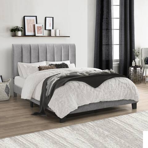 Hillsdale Furniture Crestone Upholstered Platform Bed