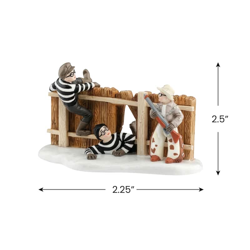 Department 56 A Christmas Story Ralphie and Ol Blue Save the Day Figurine 809483