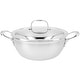 preview thumbnail 1 of 5, Demeyere Atlantis 7, 3.5 qt Conical Braiser with Lid, 7 Ply Made in Belgium Stainless Steel