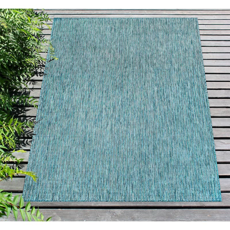 Liora Manne Carmel Textured Striped Indoor/ Outdoor Area Rug