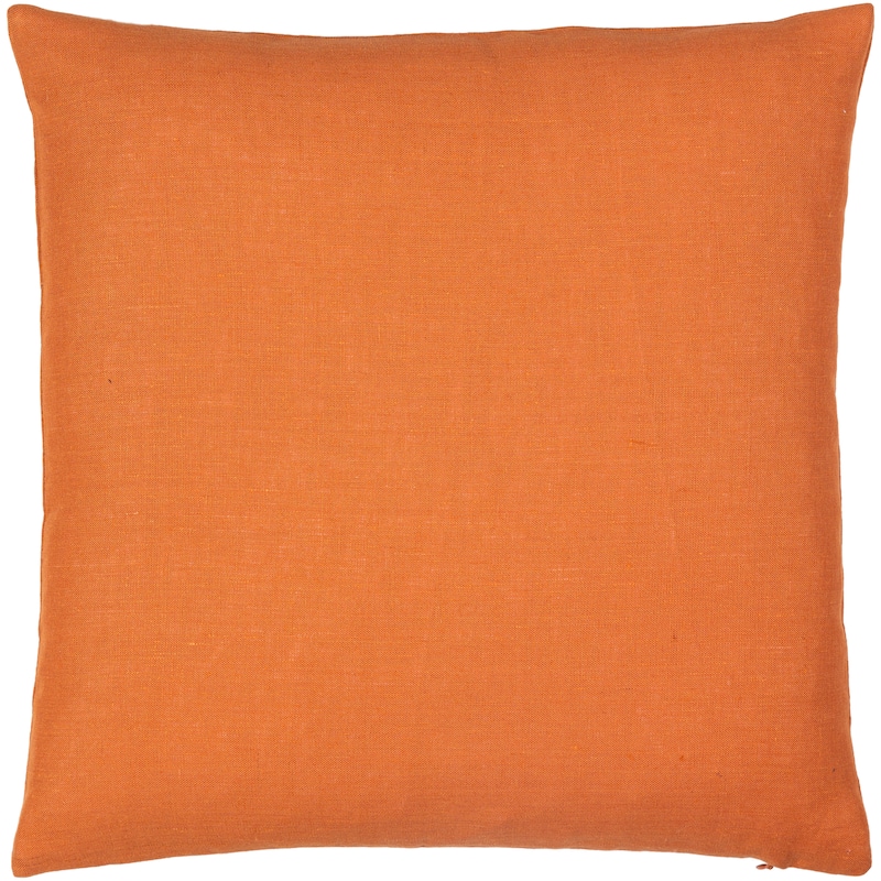 Stevi Linen Solid Color Throw Pillow
