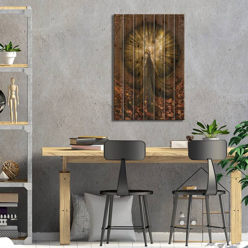 Four Centuries High Print On Wood by Francois Casanova - Multi-Color