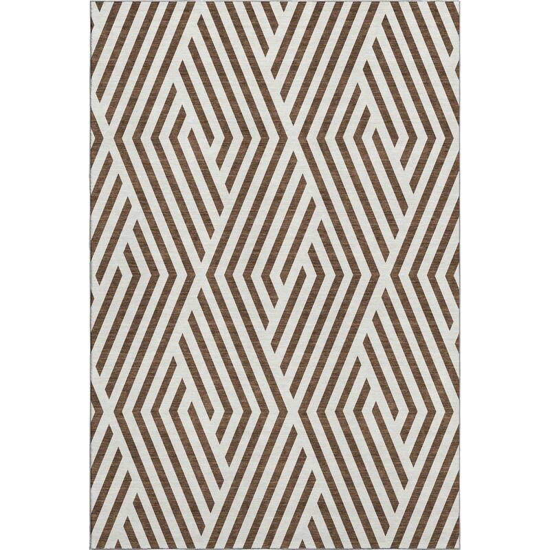 Premium Washable Super Soft Contemporary Geo Mayfield Rug