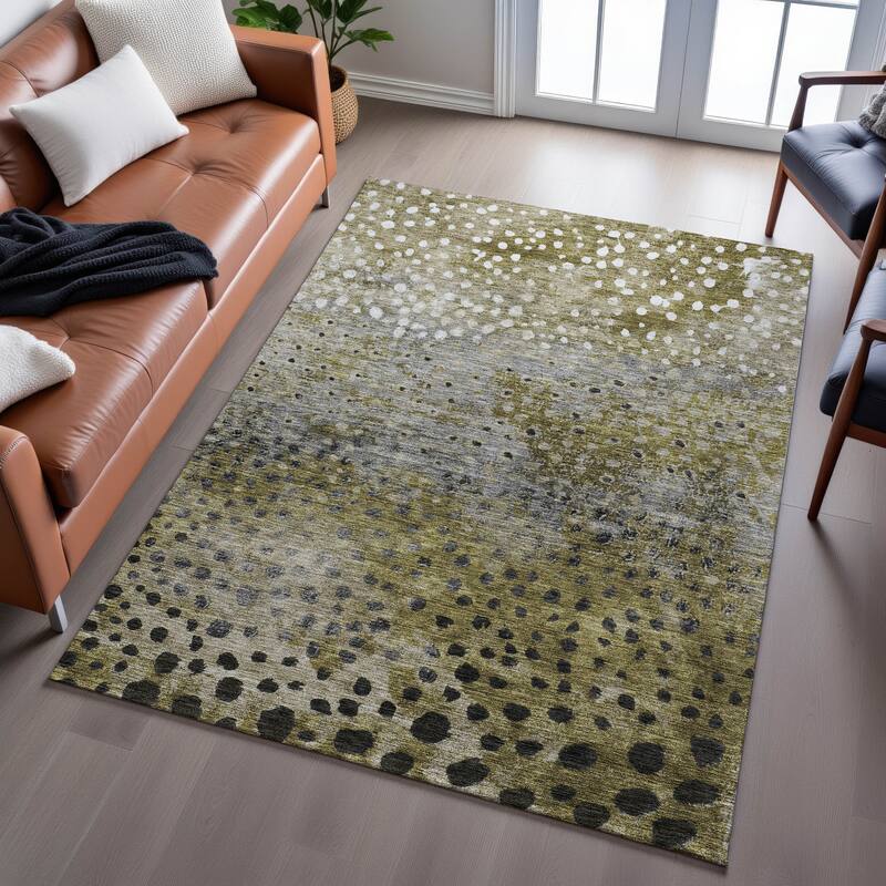 Premium Washable Super Soft Contemporary Ombre Mayfield Rug