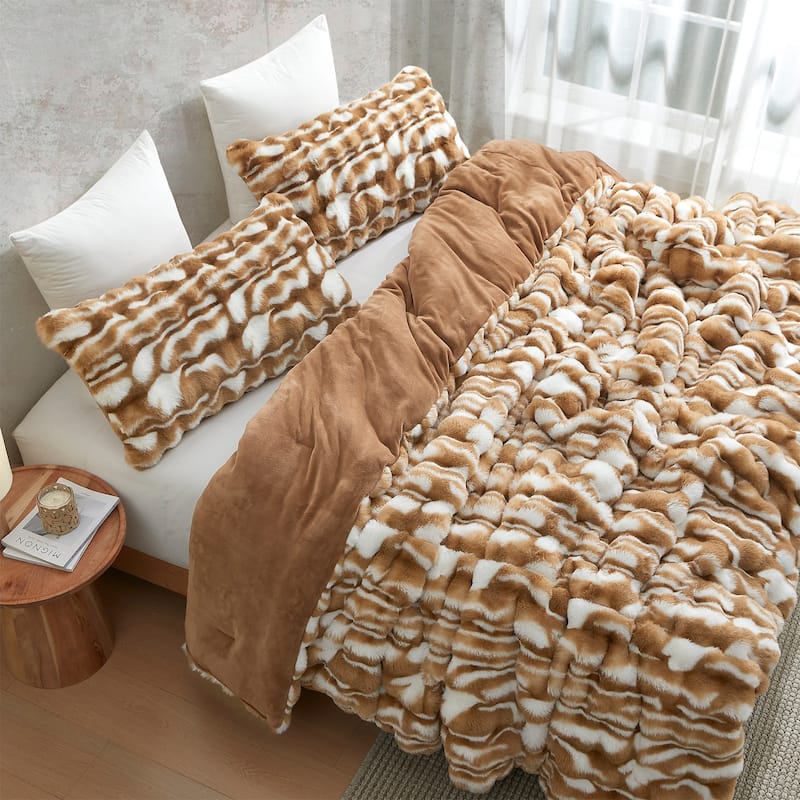 Oh Deer® - Coma Inducer® Oversized Comforter Set - Fawn Brown