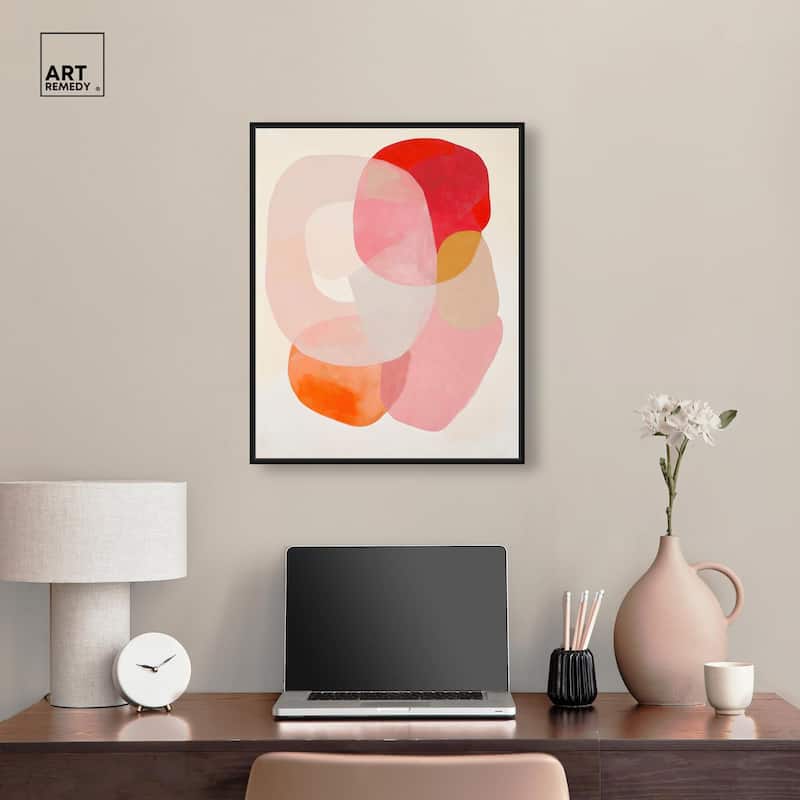 Gradient Genesis Canvas by Art Remedy
