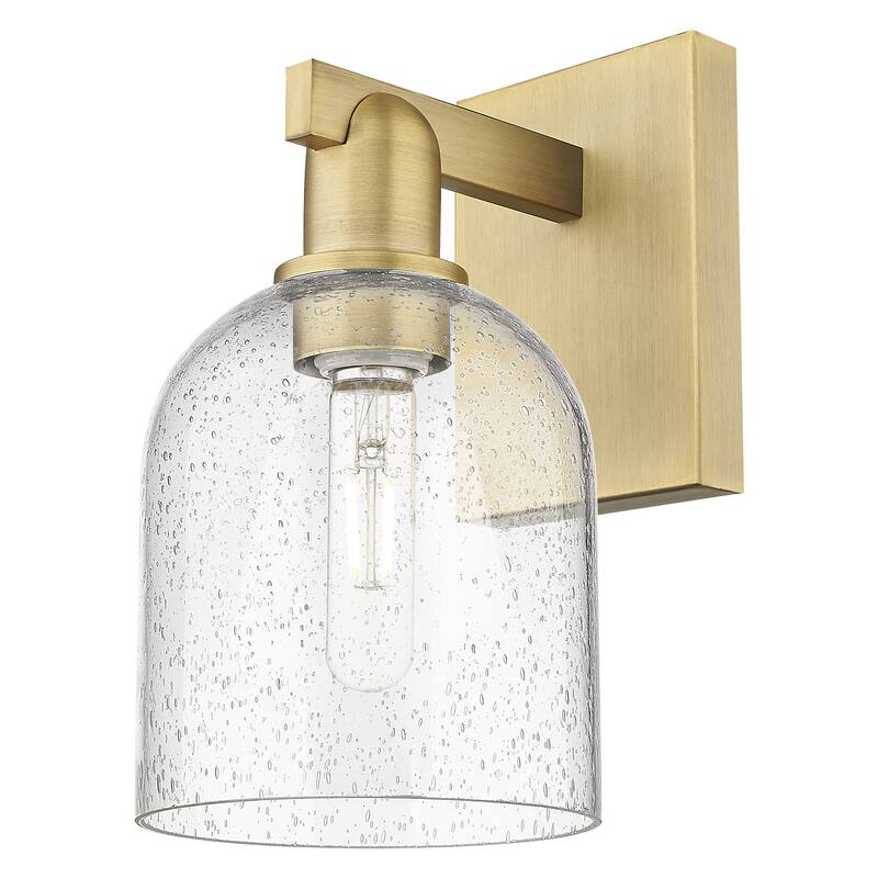 Innovations Lighting 716-1W-12-6 Bella Sconce Bella 12" Tall Wall - Brushed Brass / Seedy