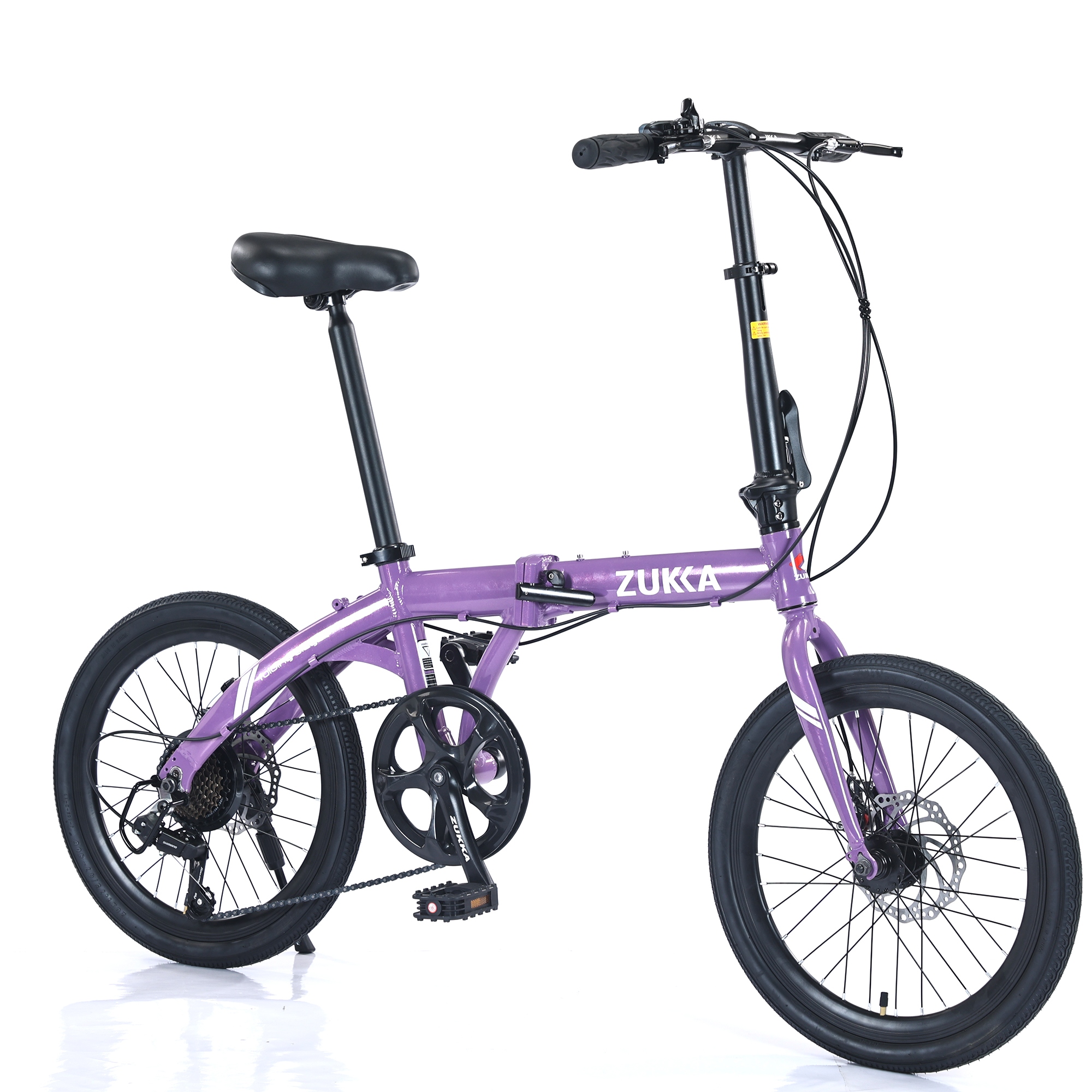 Purple folding bike outlet