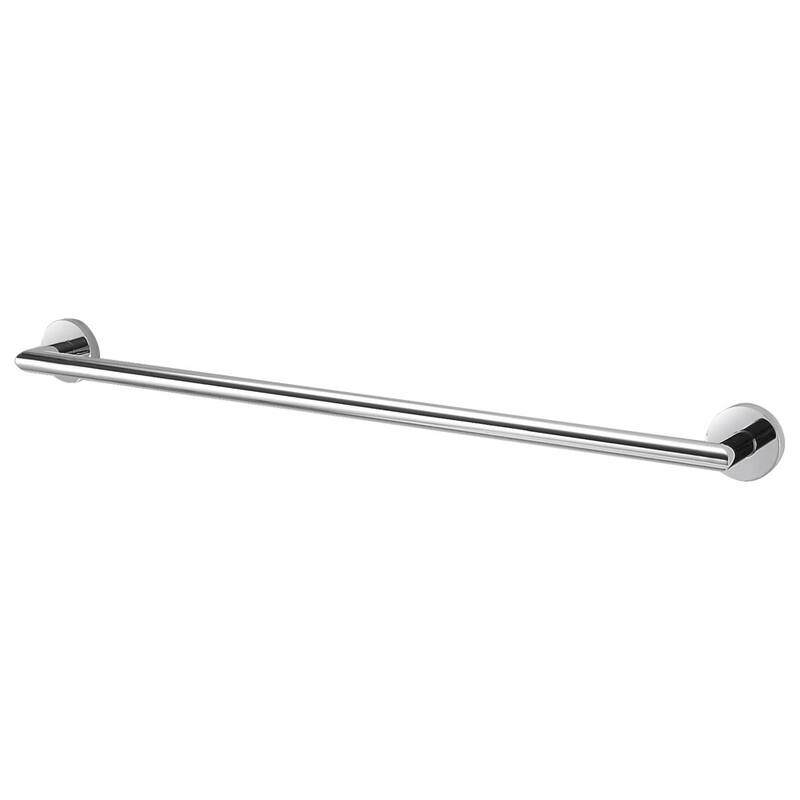 Transolid TTB24 Turin 23-5/8" Towel Bar - Polished Chrome