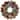 Flocked Pinecones and Glittered Stars Christmas Wreath - 13.25" - Unlit