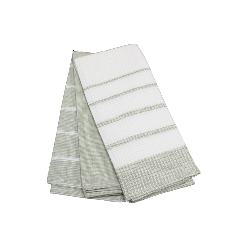 Fabstyles Fouta Cotton Set of 3 Kitchen Towel