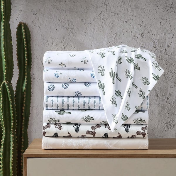 Wrangler Printed Novelty Sheet Sets Bed Bath & Beyond 38101225
