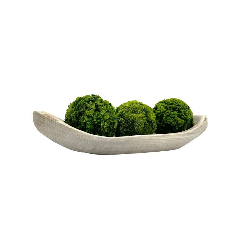 Preserved Cockscomb Topiary Balls Bowl Filler Vase Filler Decorative Orb - 4 x 4 x 4 inch