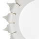 preview thumbnail 3 of 2, Broche 3 Light Matte White Flush Mount Ceiling Lamp - 16'' W x 5.5'' H